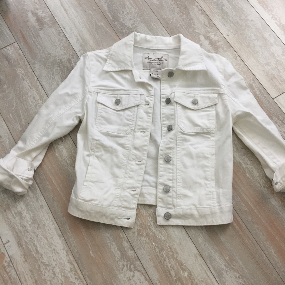 White Jean Jacket